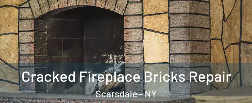  Cracked Fireplace Bricks Repair Scarsdale - NY