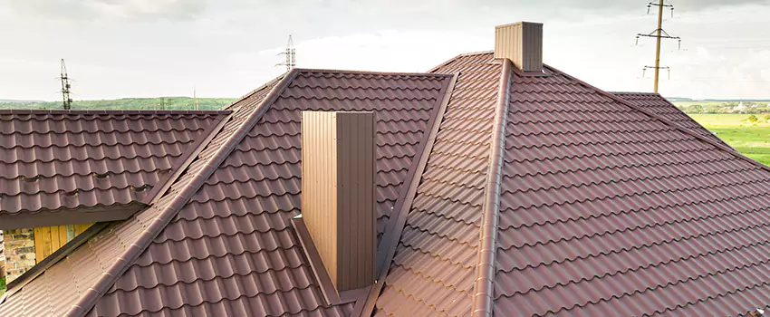 Residential Chimney Flashing Restoration in Scarsdale, NY