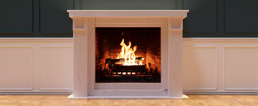 Open Flame Wood-Burning Fireplace Installation Services in Scarsdale, New York