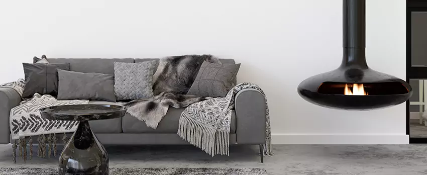 Circular Hanging Fireplace Installation Services in Scarsdale, NY